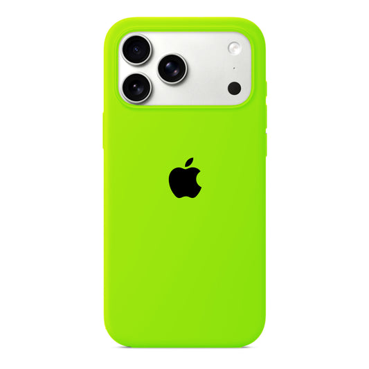 Etui iPhone 17 Pro Silikonowe Crazy Green