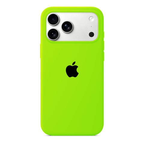 Etui iPhone 17 Pro Silikonowe Crazy Green