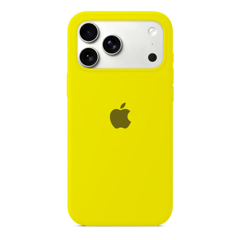 Etui iPhone 17 Pro Max Silikonowe Lemon