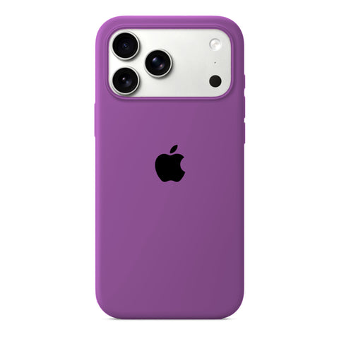 Etui iPhone 17 Pro Silikonowe New Purple