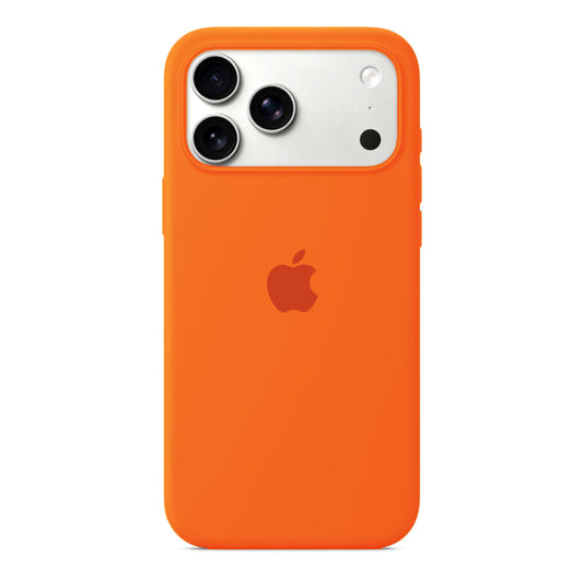 Etui iPhone 17 Pro Silikonowe Orange