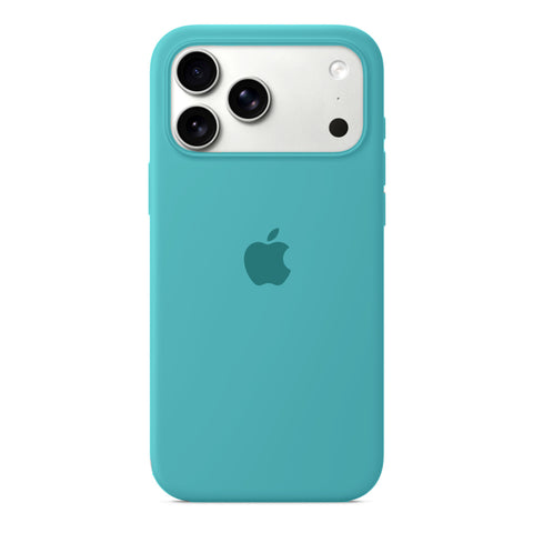 Etui iPhone 17 Pro Silikonowe Sea Blue