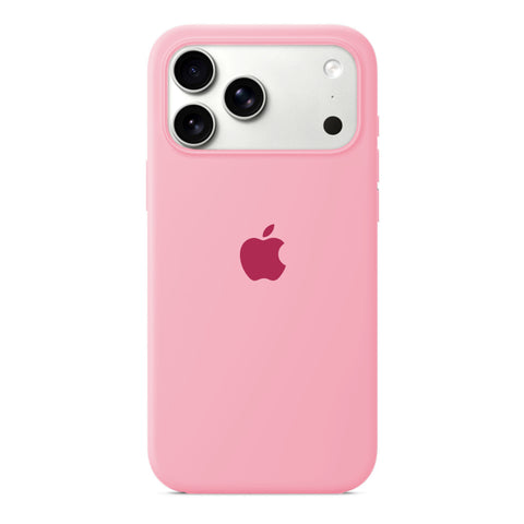 Etui iPhone 17 Pro Max Silikonowe Sweet Pink