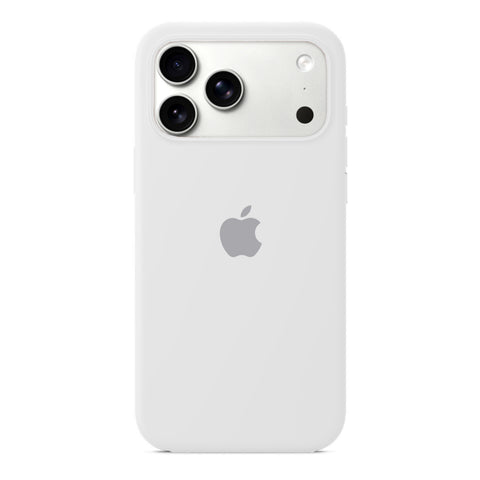Etui iPhone 17 Pro Silikonowe White