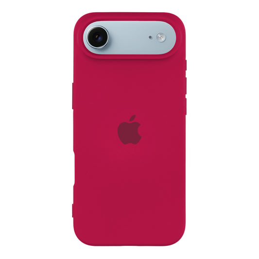 Etui iPhone 17 Air Silikonowe Rose Red
