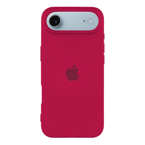 Etui iPhone 17 Air Silikonowe Rose Red