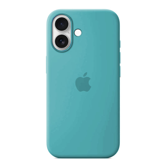 Etui iPhone 17 Silikonowe Sea Blue