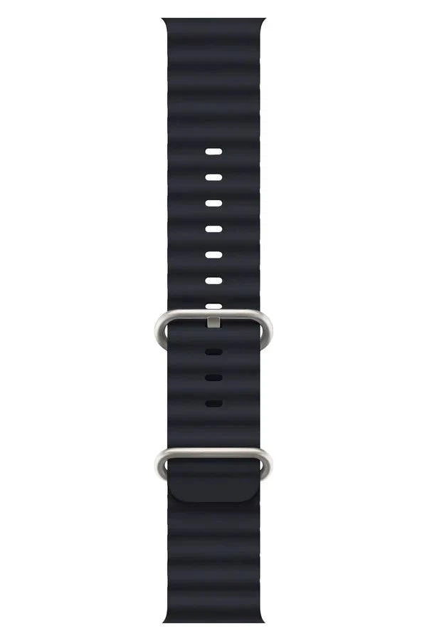 Curea Ceas Apple Watch Silicon Ocean Dark Navy Blue - WATCHERS