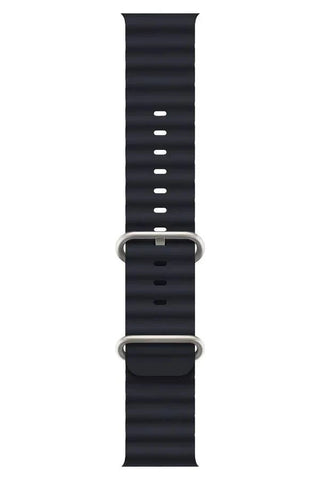 Curea Ceas Apple Watch Silicon Ocean Dark Navy Blue - WATCHERS
