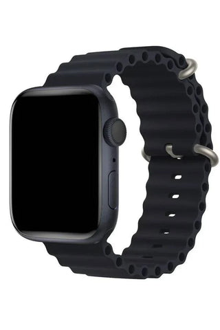 Curea Ceas Apple Watch Silicon Ocean Dark Navy Blue - WATCHERS