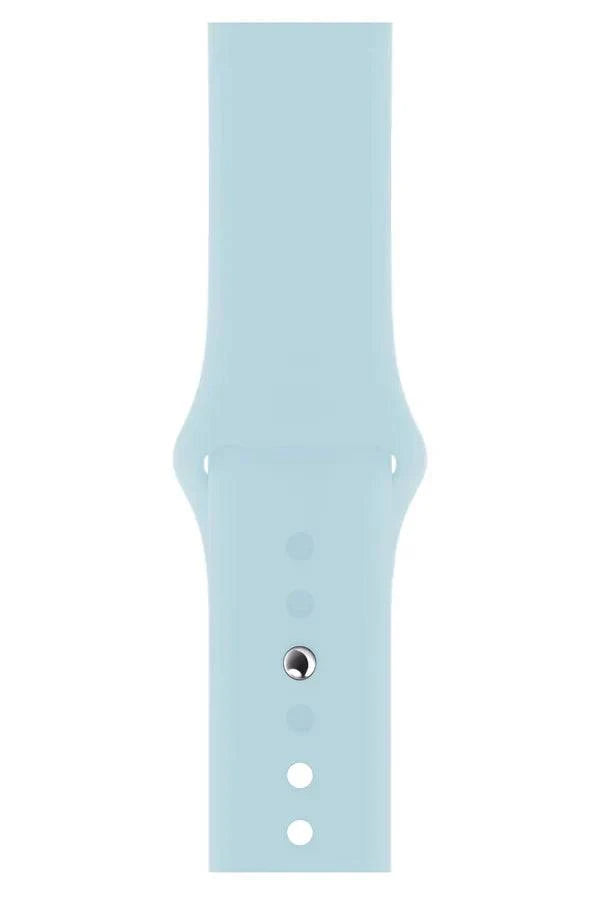 Curea Ceas Apple Watch Silicon Clasic Alice Blue - WATCHERS