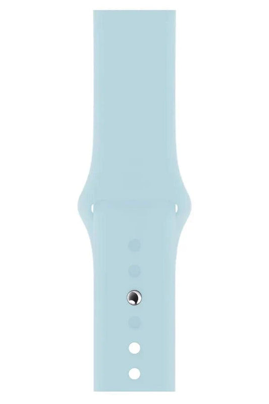 Curea Ceas Apple Watch Silicon Clasic Alice Blue - WATCHERS