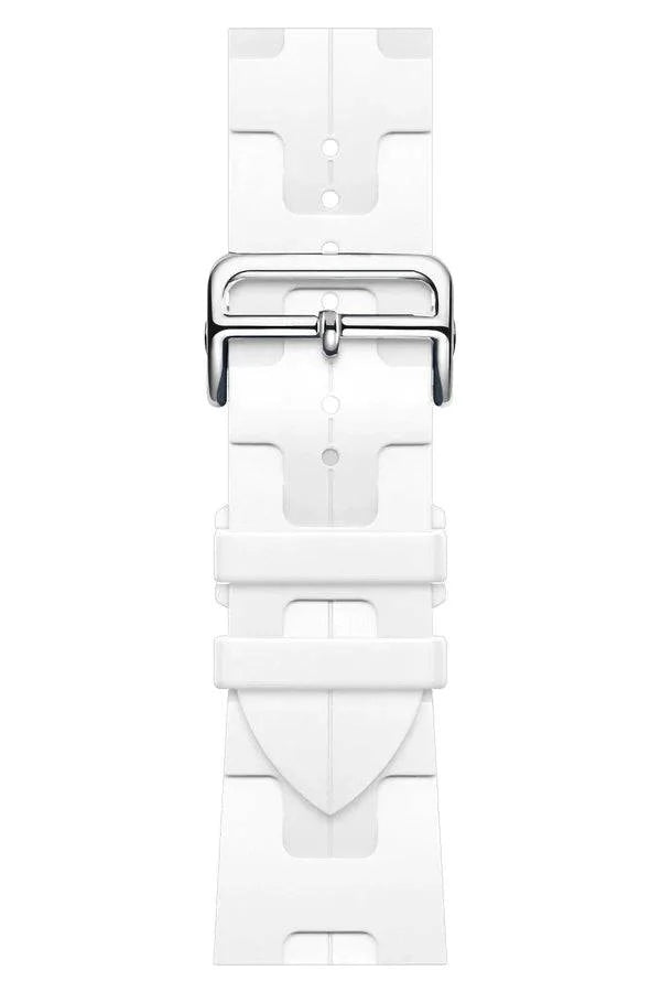 Curea Ceas Apple Watch Silicon Rugged White - WATCHERS