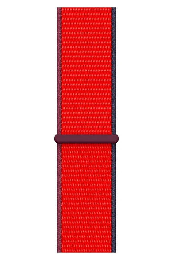 Curea Ceas Apple Watch Sport Nylon Carnelian - WATCHERS