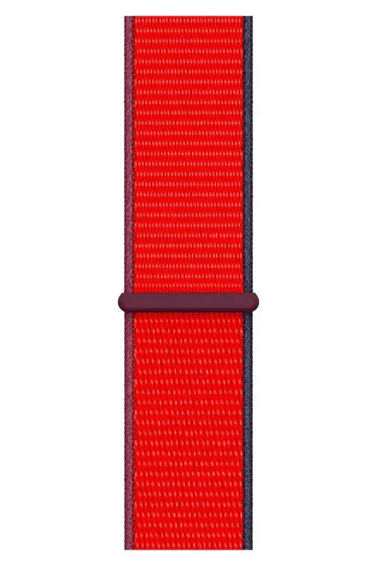 Curea Ceas Apple Watch Sport Nylon Carnelian - WATCHERS