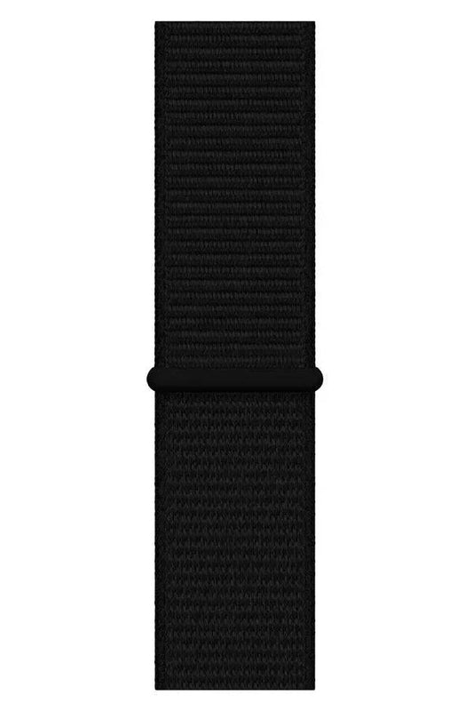 Curea Ceas Apple Watch Sport Nylon Night Black - WATCHERS