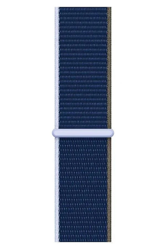 Curea Ceas Apple Watch Sport Nylon Blue Frost - WATCHERS