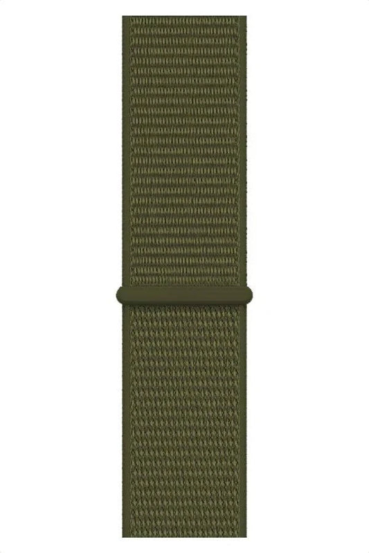 Curea Ceas Apple Watch Sport Nylon Kaki - WATCHERS