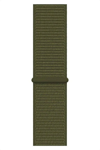 Curea Ceas Apple Watch Sport Nylon Kaki - WATCHERS
