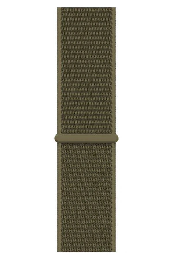 Curea Ceas Apple Watch Sport Nylon Commando Green - WATCHERS