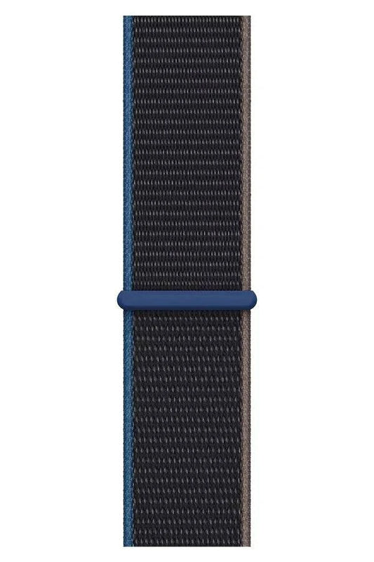 Curea Ceas Apple Watch Sport Nylon Blue Slate - WATCHERS
