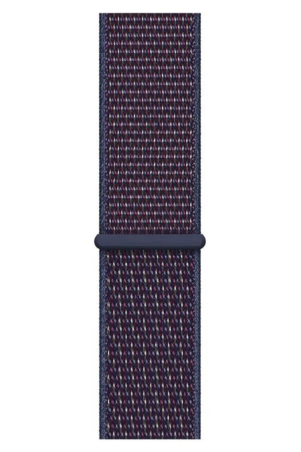 Curea Ceas Apple Watch Sport Nylon Lacivert Indigo - WATCHERS