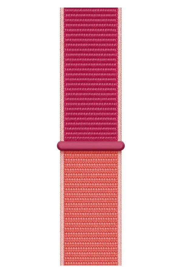 Curea Ceas Apple Watch Sport Nylon Pomegranate - WATCHERS