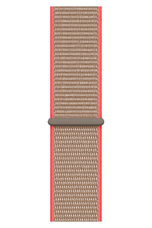Curea Ceas Apple Watch Sport Nylon Neon Coffee - WATCHERS