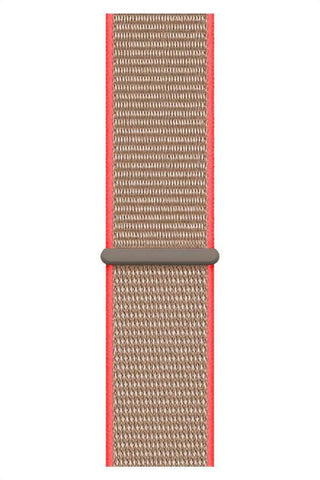 Curea Ceas Apple Watch Sport Nylon Neon Coffee - WATCHERS