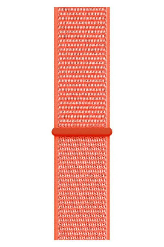 Curea Ceas Apple Watch Sport Nylon Neon Orange - WATCHERS