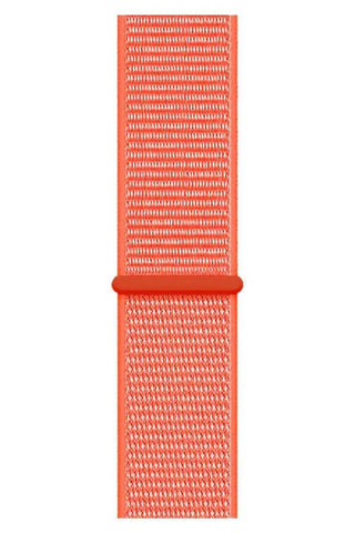 Curea Ceas Apple Watch Sport Nylon Neon Orange - WATCHERS