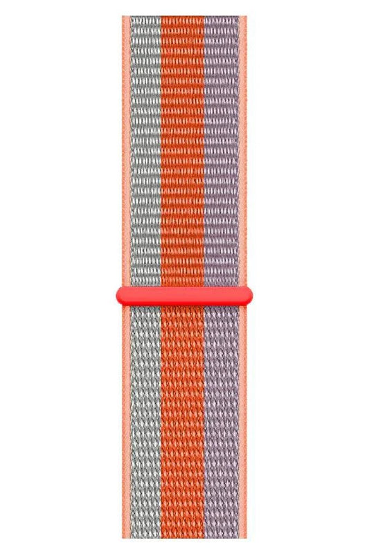 Curea Ceas Apple Watch Sport Nylon Note Orange - WATCHERS