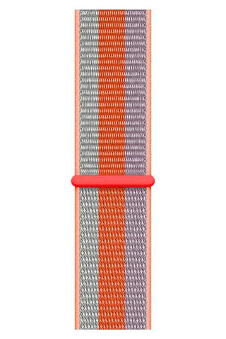 Curea Ceas Apple Watch Sport Nylon Note Orange - WATCHERS