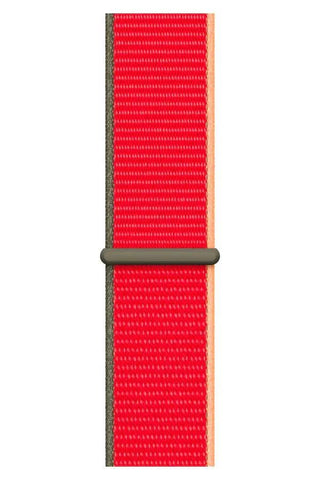 Curea Ceas Apple Watch Sport Nylon Red Forest - WATCHERS
