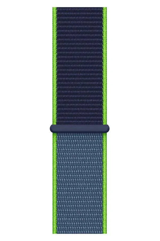 Curea Ceas Apple Watch Sport Nylon Sapphire Blue - WATCHERS