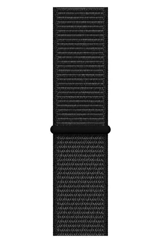 Curea Ceas Apple Watch Sport Nylon Black - WATCHERS