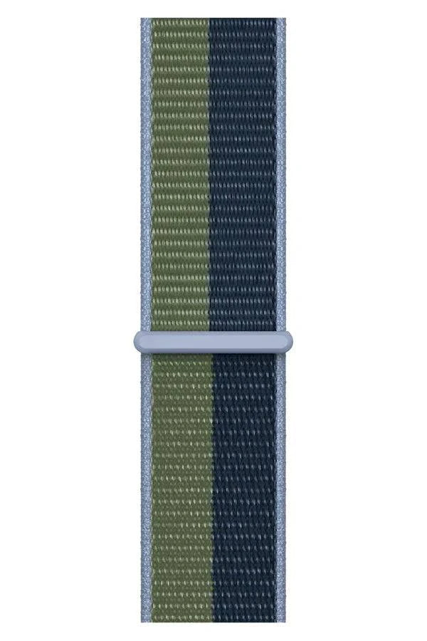 Curea Ceas Apple Watch Sport Nylon Olive Navy - WATCHERS