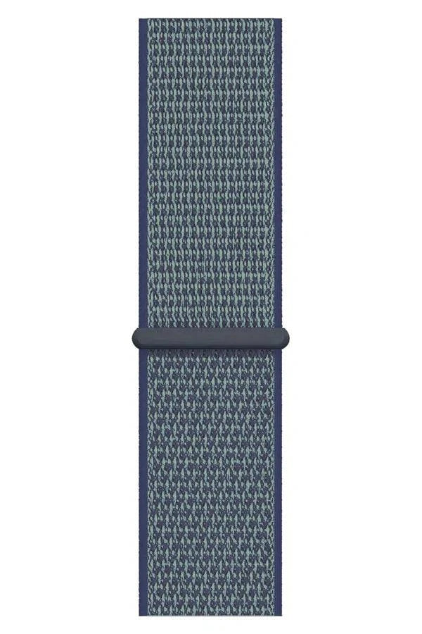 Curea Ceas Apple Watch Sport Nylon Lacivert Green - WATCHERS