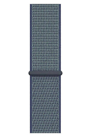 Curea Ceas Apple Watch Sport Nylon Lacivert Green - WATCHERS