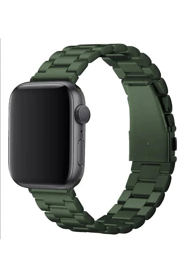Curea Ceas Apple Watch Steel Asteria Green - WATCHERS