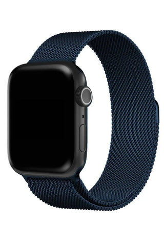 Curea Ceas Apple Watch Milanese Midnight Metalica - WATCHERS