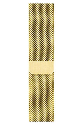 Curea Ceas Apple Watch Milanese Gold Metalica - WATCHERS