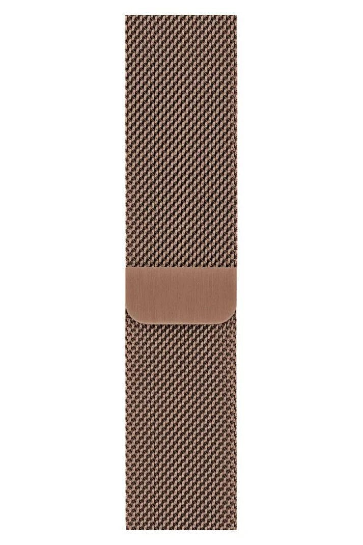 Curea Ceas Apple Watch Milanese Bronze Metalica - WATCHERS