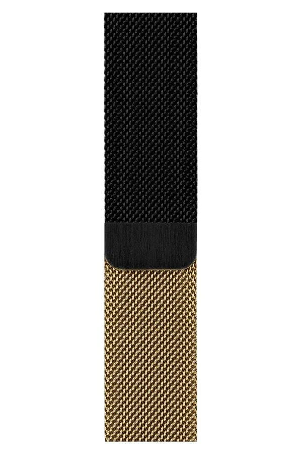 Curea Ceas Apple Watch Milanese Golden Night Metalica - WATCHERS