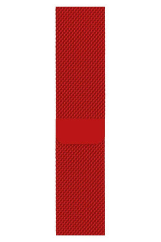 Curea Ceas Apple Watch Milanese Rich Red Metalica - WATCHERS