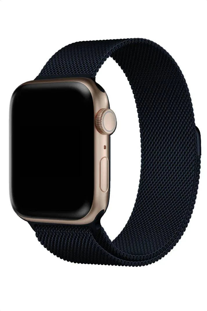 Curea Ceas Apple Watch Milanese Deep Blue Metalica - WATCHERS