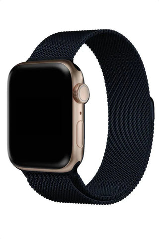 Curea Ceas Apple Watch Milanese Deep Blue Metalica - WATCHERS
