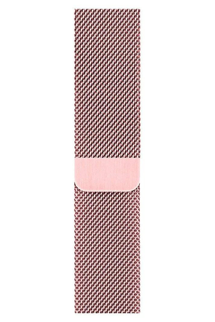 Curea Ceas Apple Watch Milanese Rose Gold Metalica - WATCHERS