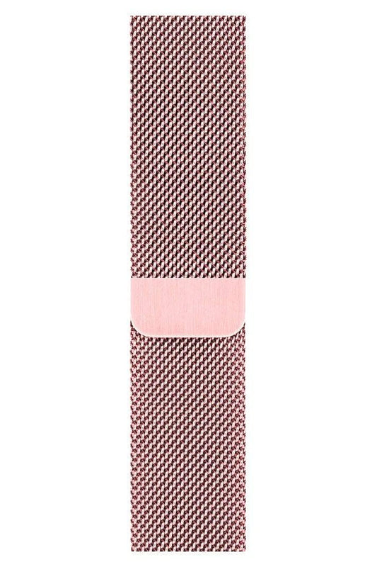 Curea Ceas Apple Watch Milanese Rose Gold Metalica - WATCHERS