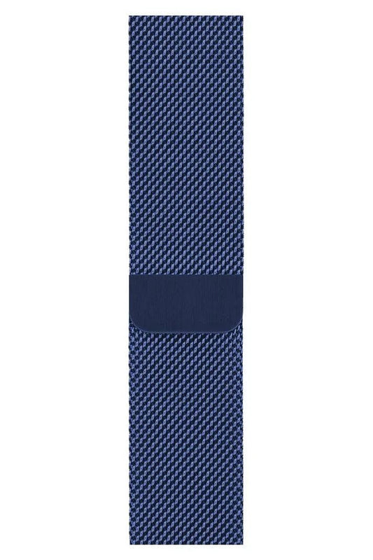 Curea Ceas Apple Watch Milanese Space Blue Metalica - WATCHERS